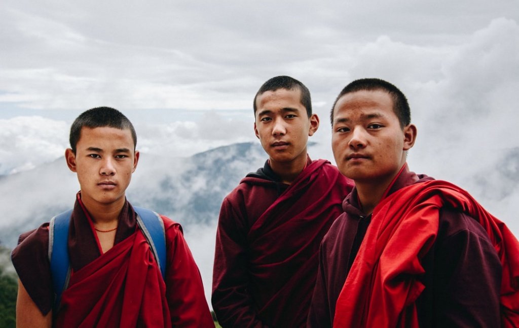 Tibetan monks practised white tantra