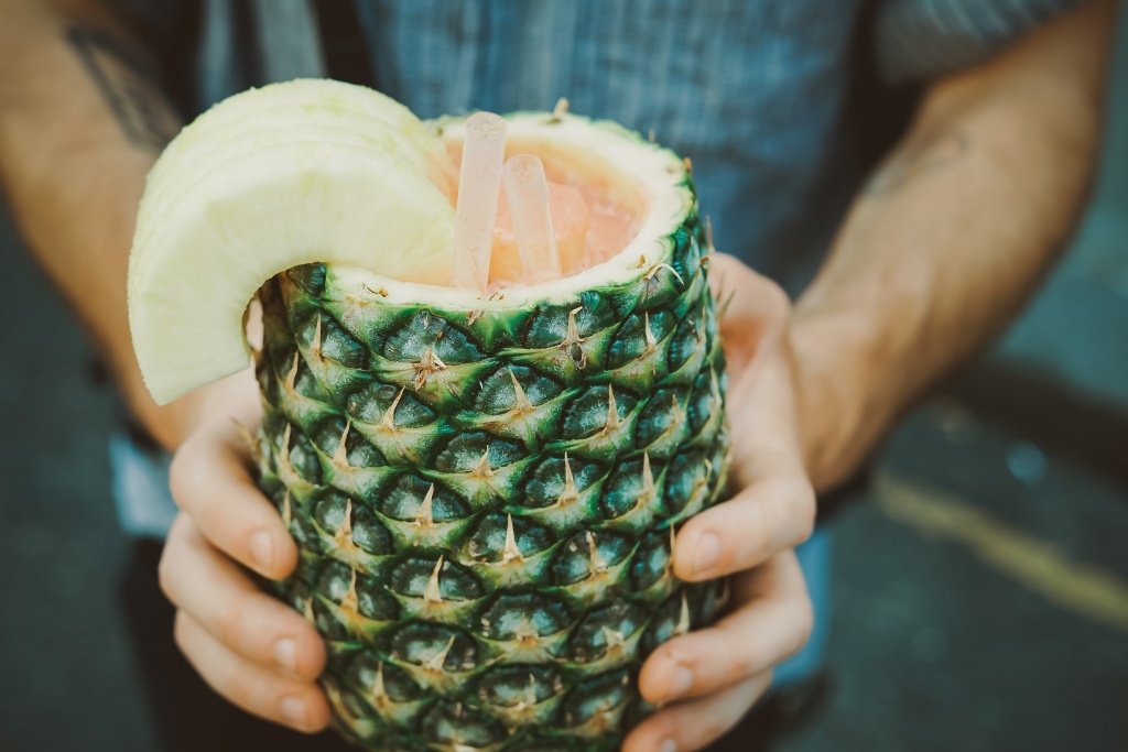 pineapple coconut smoothie